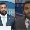 Aziz Ansari Clowns Unqualified FBI Director Kash Patel In ‘SNL’ Cold Open Sketch